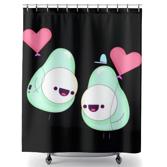 love couple Shower Curtains