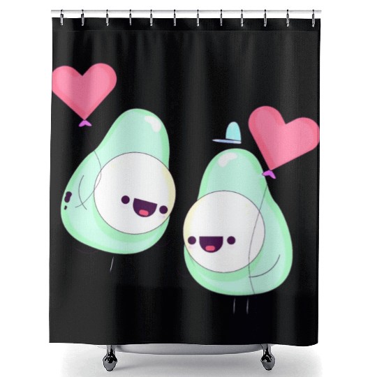 love couple Shower Curtains