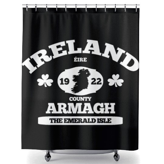 Armagh Ireland Classic Irish County Design Shower Curtains