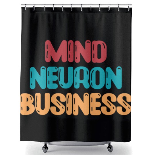 I'm A Brain Doctor And I Lobe It Funny Neuro Shower Curtains