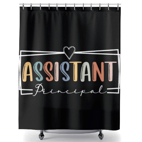 Assistant Principal Teacher Bright Assistant Teach Shower Curtains