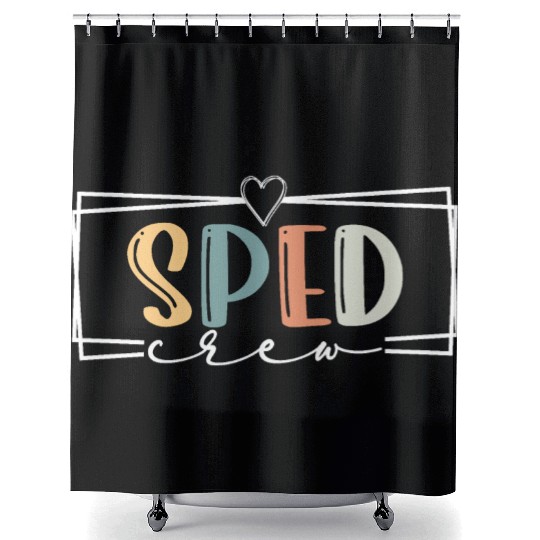Sped Crew SPED Teacher Special Education Team SPED Shower Curtains