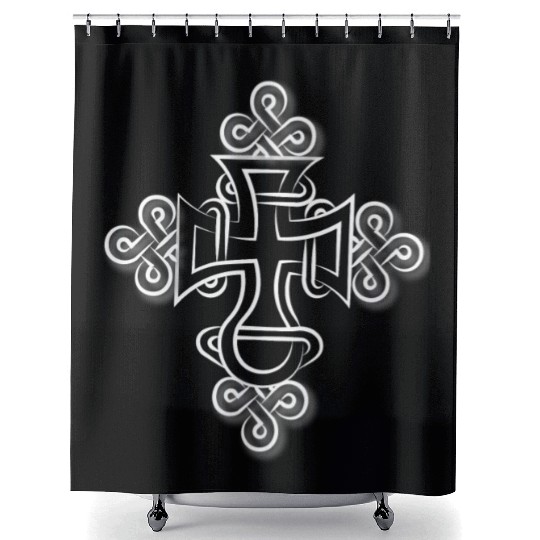 Ethiopian orthodox Tees on Unisex Baseball Shower Curtains