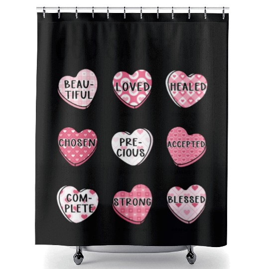 God says I am Precious Shower Curtains