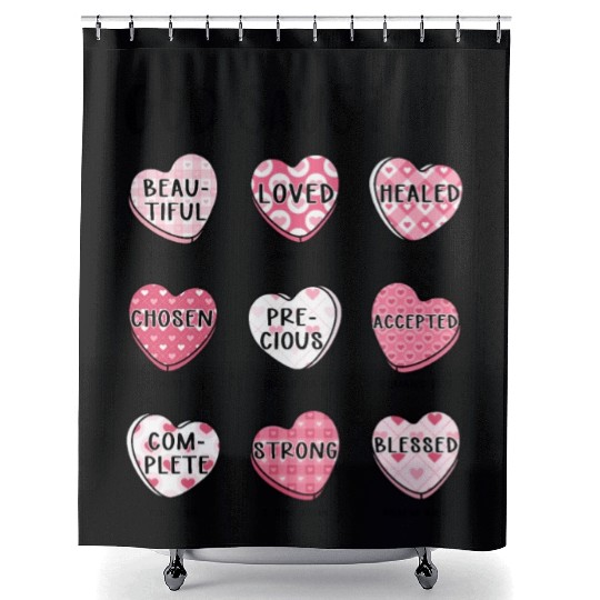 God says I am Precious Shower Curtains