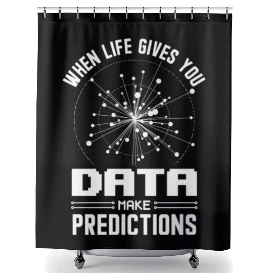 Machine Learning and AI Mastery Design Shower Curtains