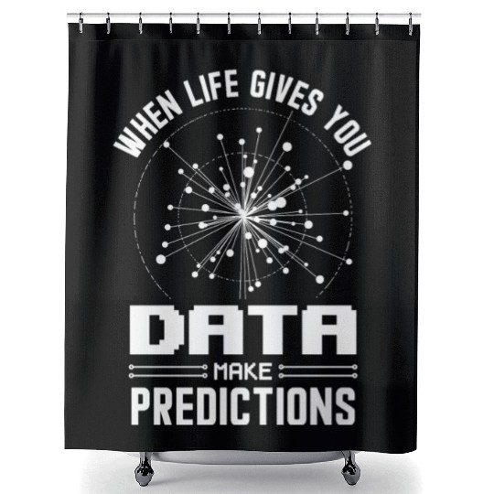 Machine Learning and AI Mastery Design Shower Curtains