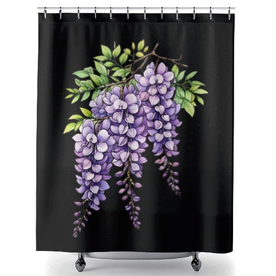 Lilac Shower Curtains