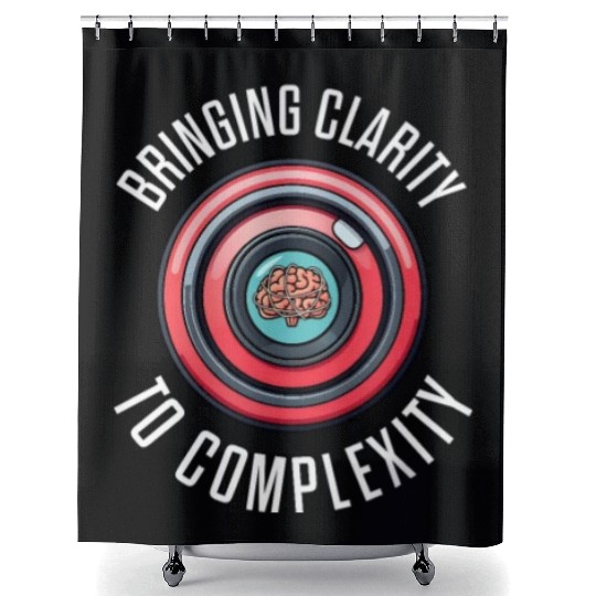 Psychologist Bringing Clarity To Complexity Shower Curtains