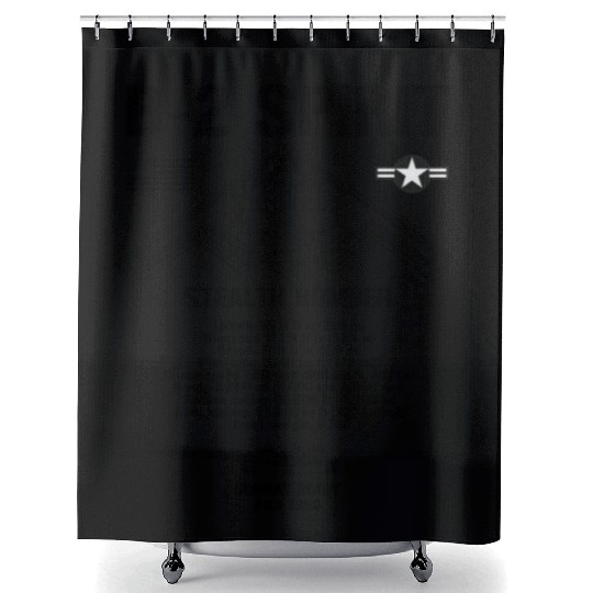 B-2 Spirit Stealth Bomber Specs Military Aircraft Shower Curtains