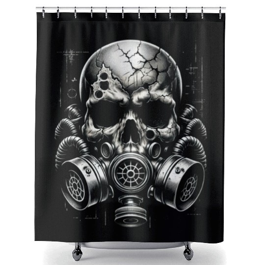 The Last Breath Shower Curtains