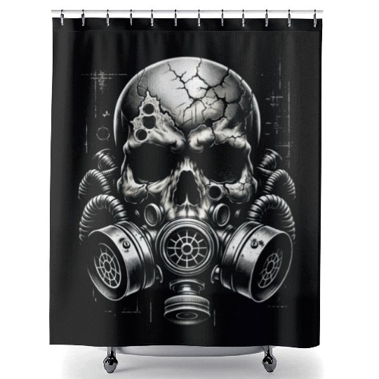 The Last Breath Shower Curtains