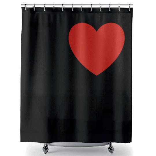 I ❤ ME (I love me) Shower Curtains