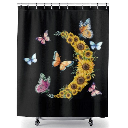You Are My Sunshine Shower Curtains