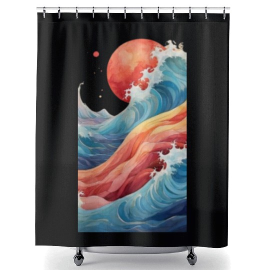 Stylish & Cozy Clothing Designs for Cold Seasons" Shower Curtains