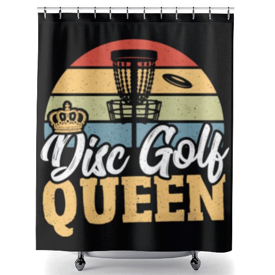 Birdie Putter Backhand Disc Golf Tree Love Shower Curtains