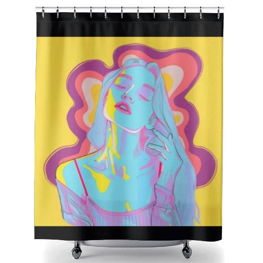 The sun queen Shower Curtains