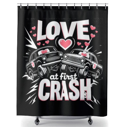 Demo Derby Demolition Derby Demolition Derby Lover Shower Curtains