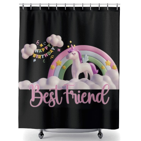 FAMILY - Best Friend Shower Curtains