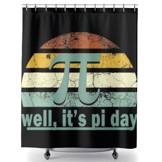 Well It's Pi day Shower Curtains
