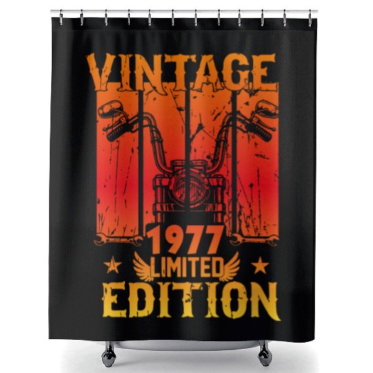 Vintage 1977 Limited Edition Shower Curtains