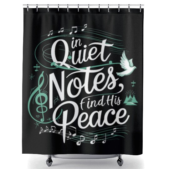 Prayer Songs Jesus Christ Religious Music Praise Shower Curtains