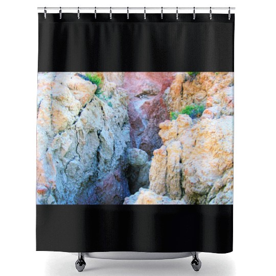 NatureScapes -In the Badlands of South Dakota #101 Shower Curtains