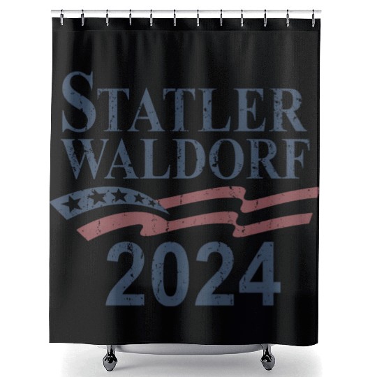 Statler and Waldorf Shower Curtains