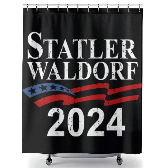 Statler and Waldorf Shower Curtains