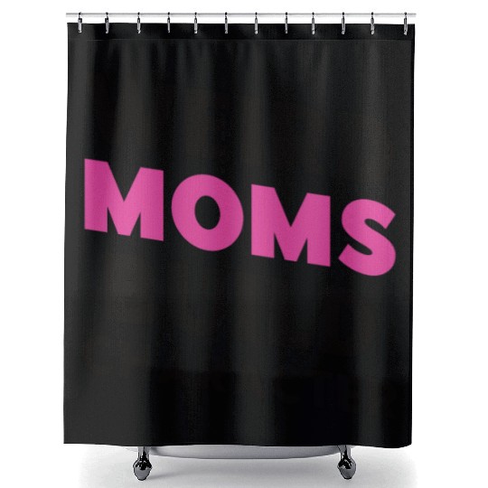 Weird Moms Build Character Shower Curtains