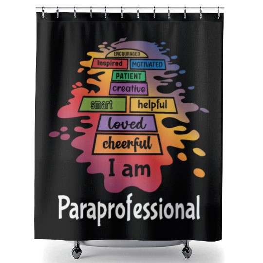 Paraprofessional Teacher Assistant Aide Shower Curtains