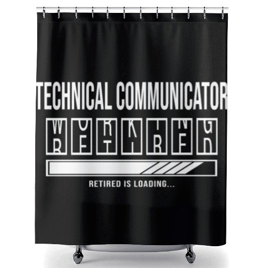 Retirement gift idea Retired Shower Curtains