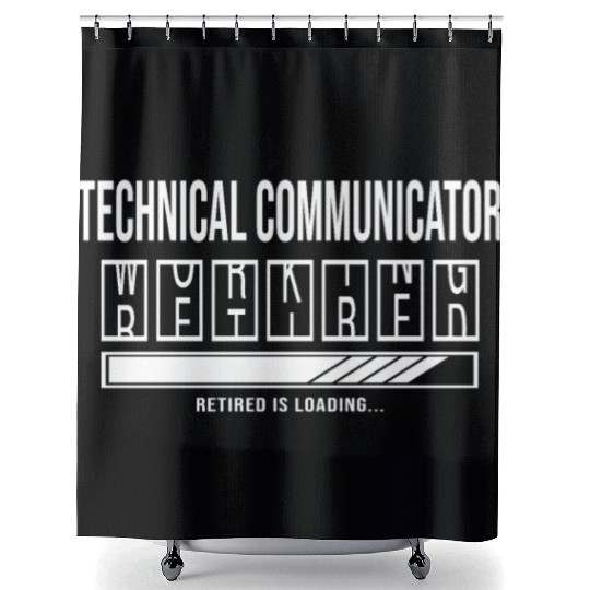 Retirement gift idea Retired Shower Curtains