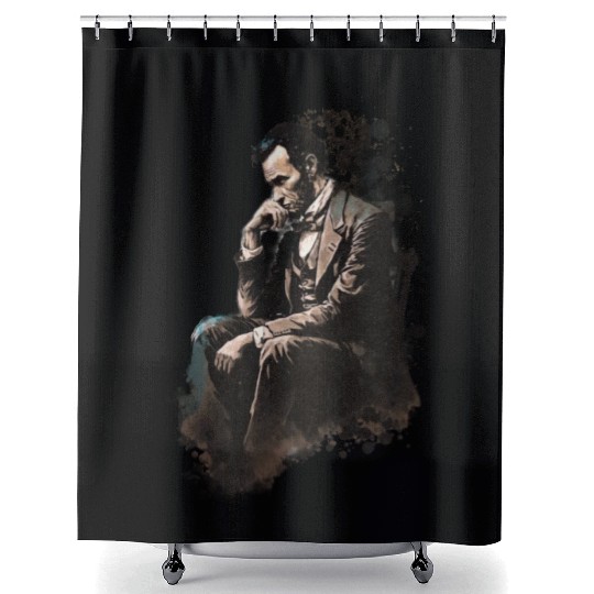 Abraham Lincoln - Iconic Tribute Collection Shower Curtains