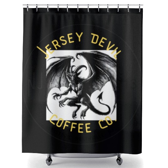 Jersey Devil Coffee Company Shower Curtains