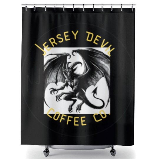 Jersey Devil Coffee Company Shower Curtains