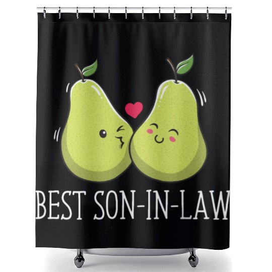 Best Son In Law Groom Funny Husband To Be Humor We Shower Curtains