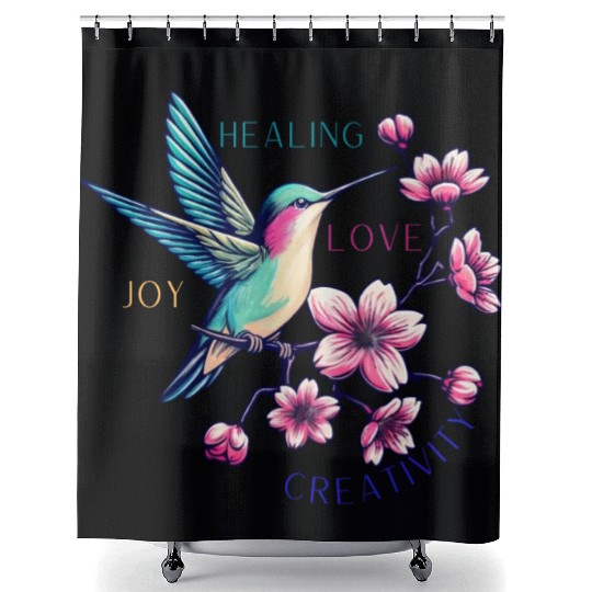 Hummingbird Shower Curtains