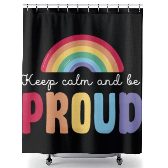 LGBTQ Rights Pride Month Shower Curtains