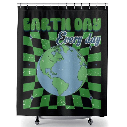 Earth Day 2024 Shower Curtains