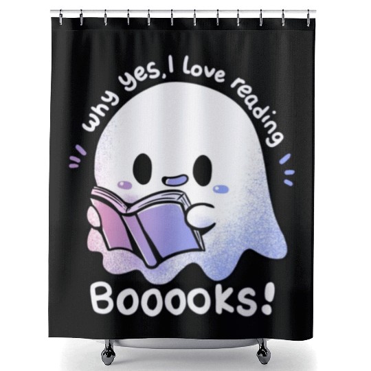 Why yes, I love reading booooks Shower Curtains