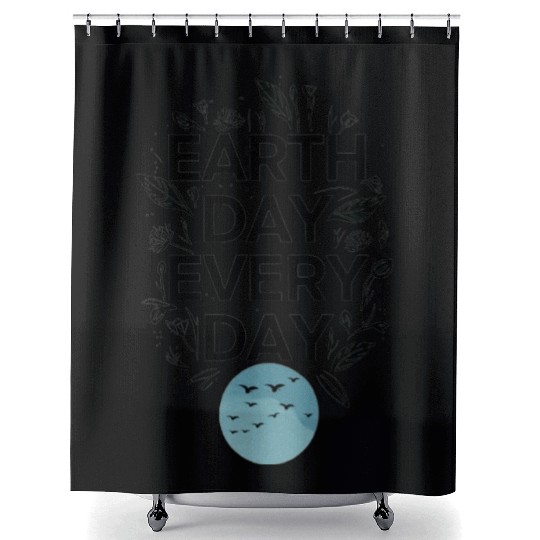 Nature's Anthem: Celebrating Earth Day Daily Shower Curtains