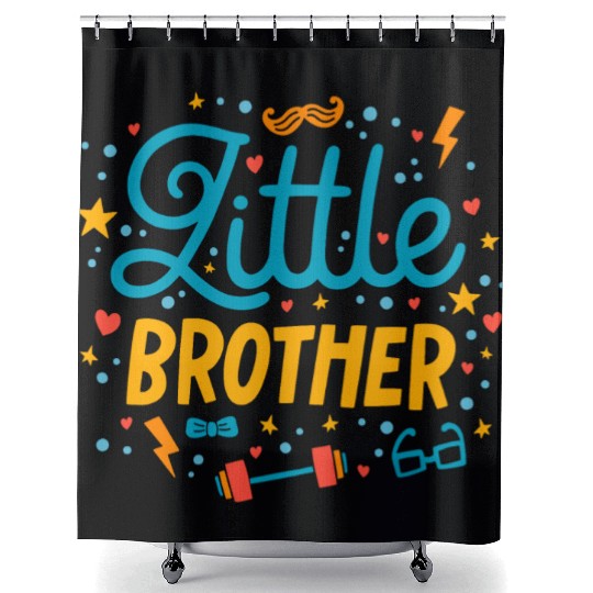 My brother is the best Brother! Shower Curtains
