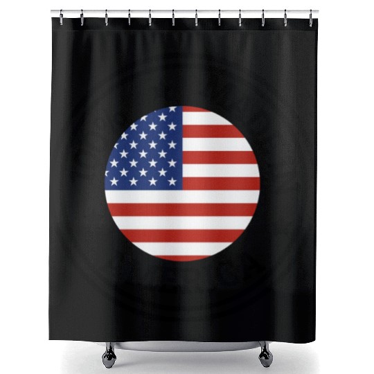 USA Made in America Shower Curtains