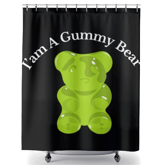 I'm A Gummy Bear Shower Curtains