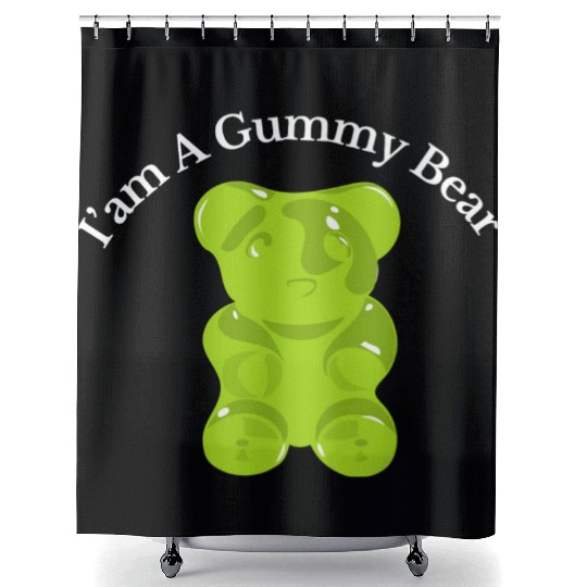 I'm A Gummy Bear Shower Curtains