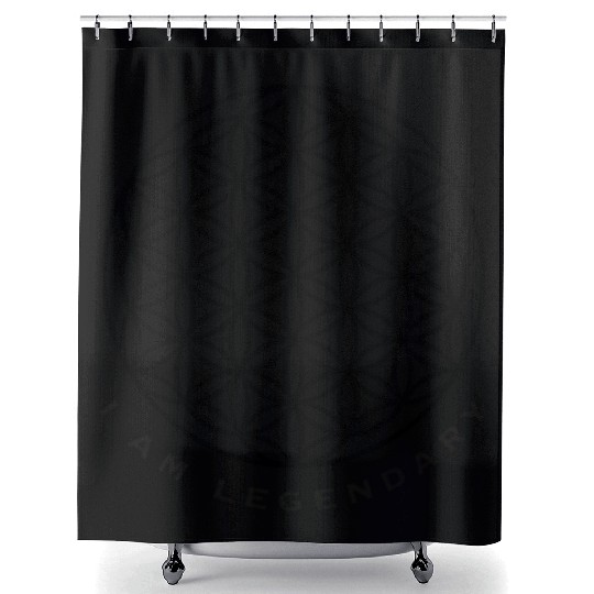 I Am Legendary Affirmation Apparel Shower Curtains