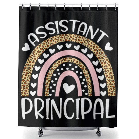 Assistant Principal Back To School First Day Shower Curtains