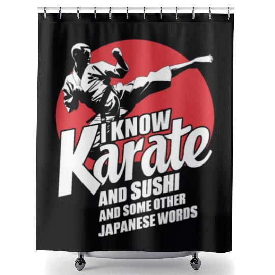 Kung Fu Chinese Kung Fu Asian Kung Fu Self defense Shower Curtains