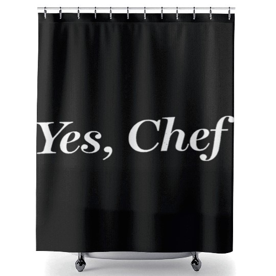 Yes Chef Shower Curtains